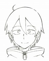 「だがしかし」設定画（鹿田ココノツ・表情）