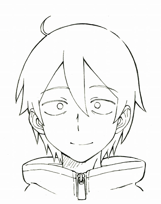 「だがしかし」設定画（鹿田ココノツ・表情）