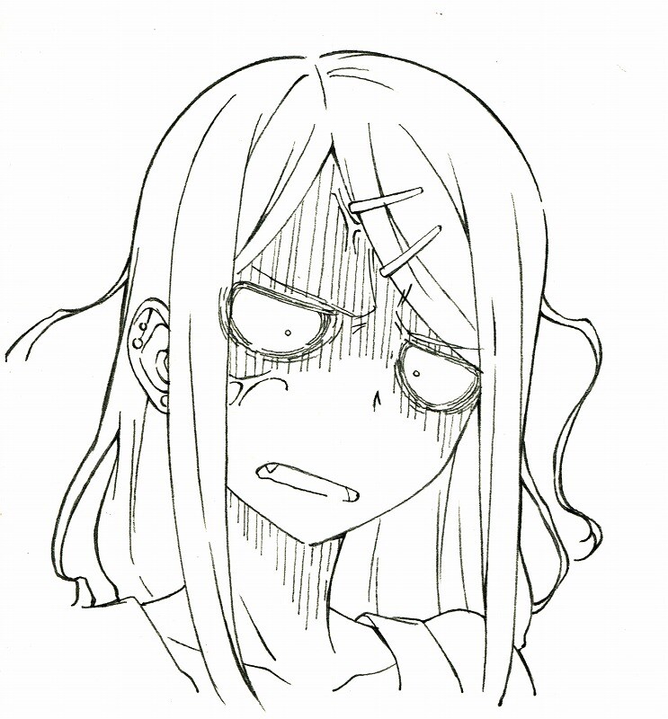 だがしかし」設定画（遠藤サヤ・表情） - アニメ「だがしかし」ほたる