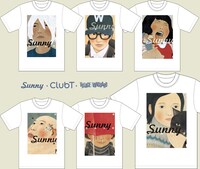 ヴィレッジヴァンガードの一部店舗で販売される「Sunny」Tシャツ。