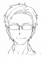 「だがしかし」設定画（遠藤豆・表情）