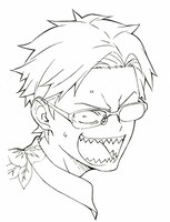 「だがしかし」設定画（遠藤豆・表情）