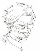 「だがしかし」設定画(遠藤豆・表情)