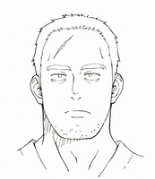 「だがしかし」設定画（鹿田ヨウ・表情）