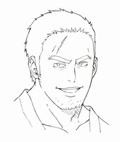 「だがしかし」設定画（鹿田ヨウ・表情）