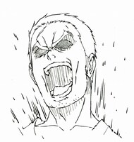 「だがしかし」設定画（鹿田ヨウ・表情）