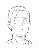 「だがしかし」設定画（鹿田ヨウ・表情）