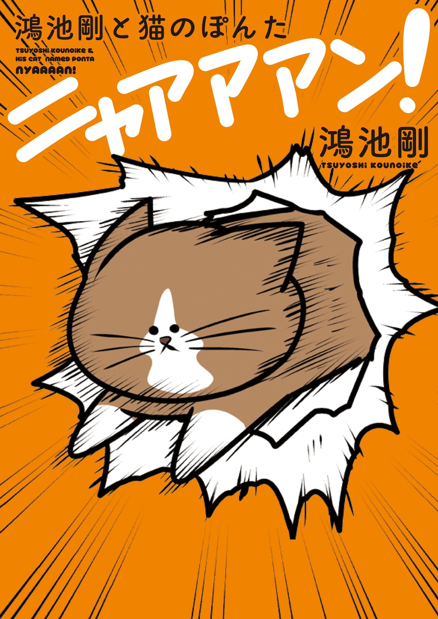 「鴻池剛と猫のぽんたニャアアアン！」