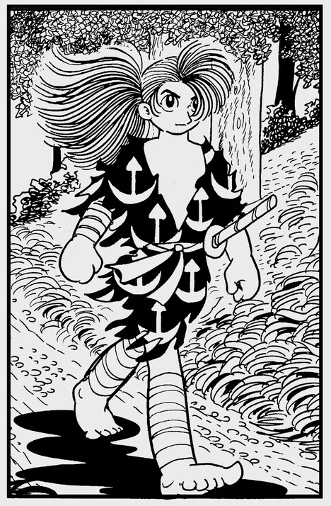 「ヤング ブラック・ジャック」に登場する百樹丸雄の元キャラである、百鬼丸。