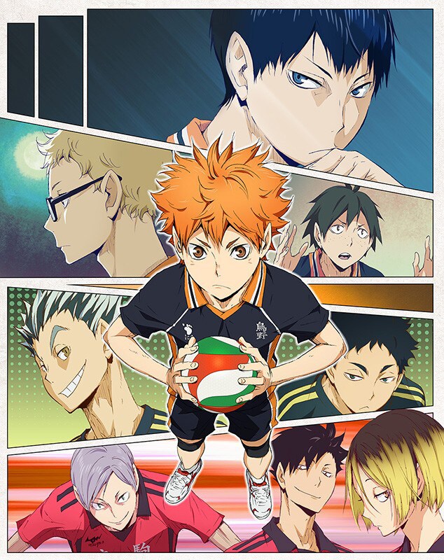 「ハイキュー!! セカンドシーズン」のビジュアル。