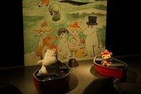 MOE1月号の巻頭特集「羽海野チカ ムーミンの国へいく」より。（写真／かくたみほ）