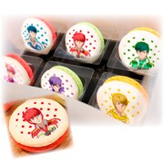 「プリマカロン6個セット」。6つ子が仲良く6個セットで届けられる。