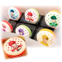 「プリマカロン6個セット」。6つ子が仲良く6個セットで届けられる。