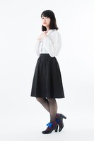 「ブーティ 月山 習モデル」の着用イメージ。