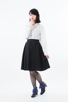 「ブーティ 月山 習モデル」の着用イメージ。