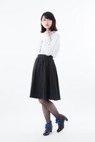 「ブーティ 月山 習モデル」の着用イメージ。