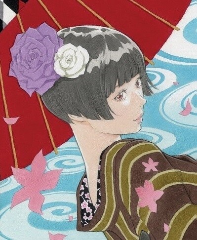 窪之内英策によるイラスト。