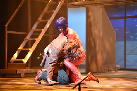 舞台「攻殻機動隊ARISE:GHOST is ALIVE」ゲネプロより。