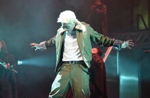 舞台「攻殻機動隊ARISE:GHOST is ALIVE」ゲネプロより、八神蓮演じるバトー。