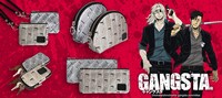 「GANGSTA.」のウォリックとニコラスをイメージしたジャカードグッズ。
