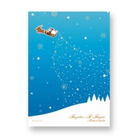 クリスマス柄のメモ帳。