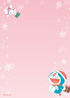 ツリー柄のメモ帳のイメージ。