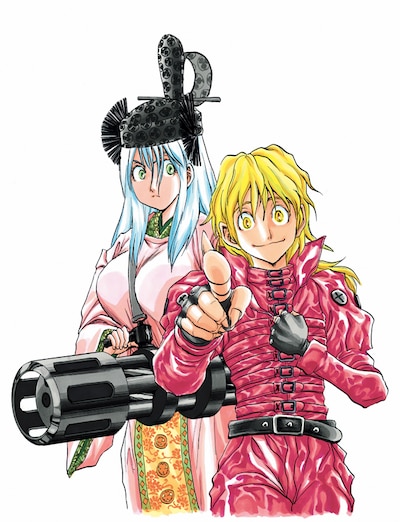 西条真二「みなごろしのストラット―真田幸村異聞録―」カット