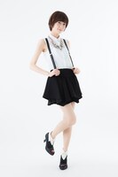 パンプスの着用図。