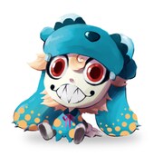 「二頭身」ドリィの特製フィギュア。