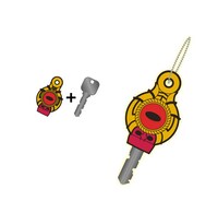 「ACMA:GAME」のラバーキーケースイメージ図。