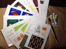 「高野文子 作品原画展」イメージ。