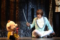 ミュージカル「リボンの騎士」公開稽古より。赤澤燈演じるプラスチック。