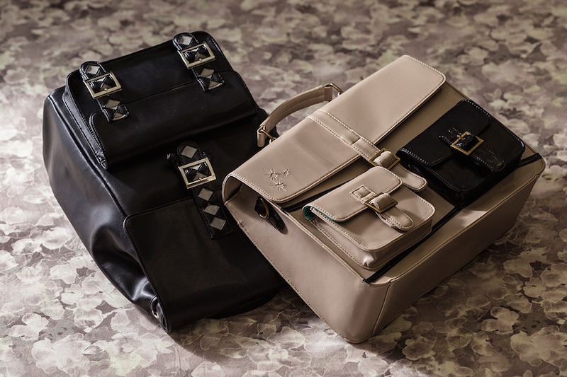 アニメ「GANGSTA.」ウォリック＆ニコラスがバッグに！眼帯や日本刀を再現