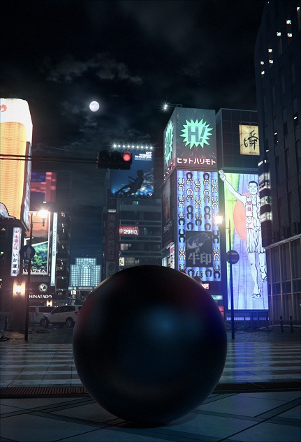 フル3DCGアニメーション映画「GANTZ:O」のビジュアル。
