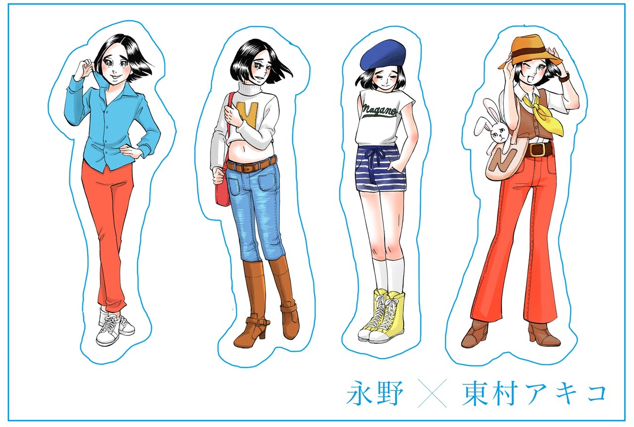 東村アキコ×ピン芸人の永野、宮崎出身同士のコラボグッズが登場