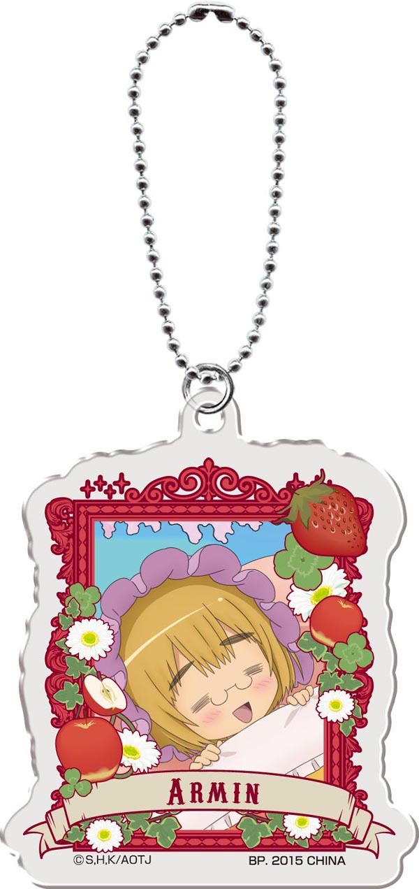 F賞：アクリルプレートキーホルダーの1種。