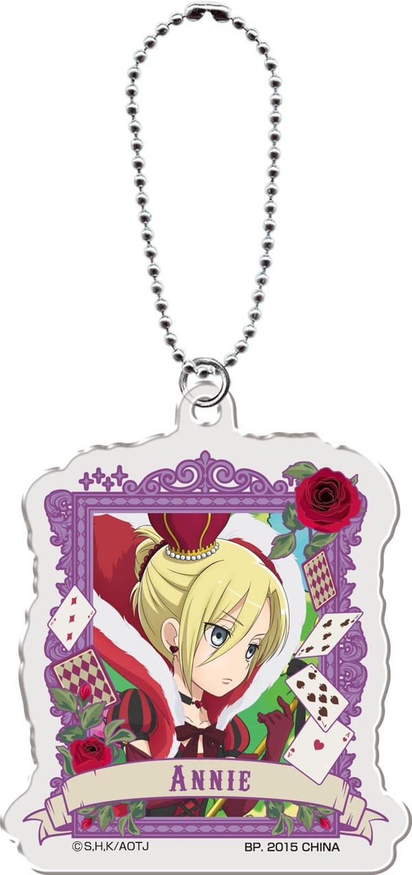 F賞：アクリルプレートキーホルダーの1種。