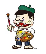 「赤塚不二夫のビチュツ展」キービジュアル