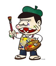 「赤塚不二夫のビチュツ展」キービジュアル