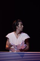 舞台「死刑執行中脱獄進行中」公開稽古の様子。（撮影：生井秀樹）