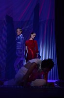 舞台「死刑執行中脱獄進行中」公開稽古の様子。（撮影：生井秀樹）