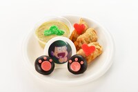 にゃーちゃん萌え☆チョロ松のグリーンカレー餃子、780円。