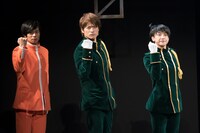 ミュージカル「青春-AOHARU-鉄道」公開稽古の様子。