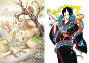 「獄彩絵画～江口夏実『鬼灯の冷徹』カラーイラスト集～」より。