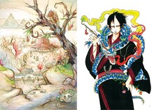 「獄彩絵画～江口夏実『鬼灯の冷徹』カラーイラスト集～」より。