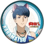 おみくじ屋台の景品缶バッジ。