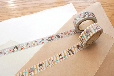 「聖☆おにいさん」12巻限定版に付属するマスキングテープ。