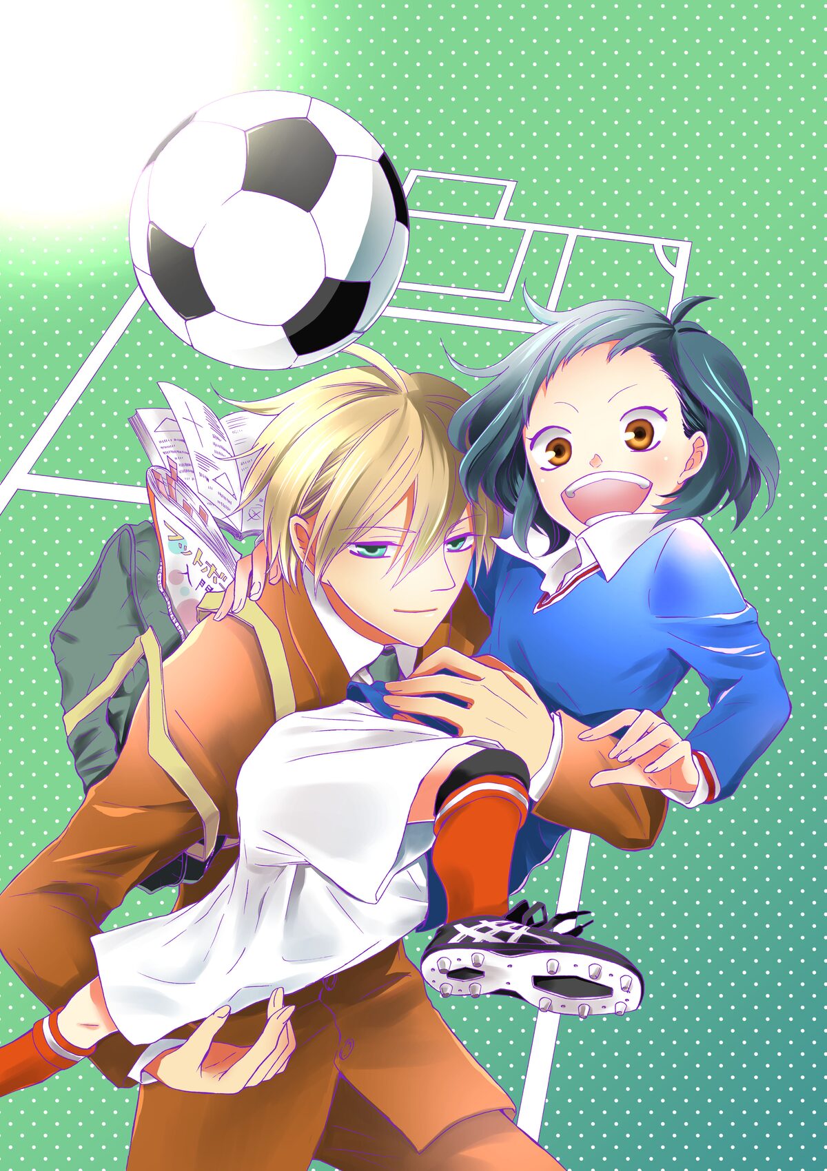 コータの新連載 青春アウェー 扉イラスト 画像ギャラリー 2 3 コミックナタリー