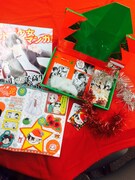 クリスマスをイメージした装飾。