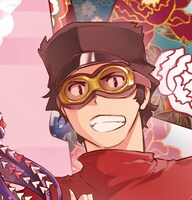 主人公のギオン。